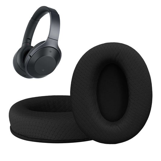 2x Mesh Headphone Ear Pads for Sony MDR-1000X / WH-1000XM2