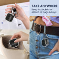 kwmobile Hülle für Sony LinkBuds Clip WF-LC900 Case - TPU Silikon Schutzhülle - Kopfhörer Cover - Transparent Transparent