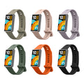kwmobile 6x Sportarmband kompatibel mit Huawei Band 11 / Band 11 Pro Armband - Großes Set Smartwatch Armband in verschiedenen Farben Mehrfarbig  