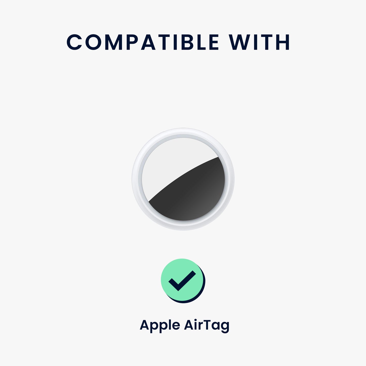 kwmobile Bluetooth Tracker Halter für Apple AirTag - Silikon Schutzhülle für Hunde Katzen Halsband - Smart Tag Holder für Haustiere - 1er Set Orange Matcha Grün Orange