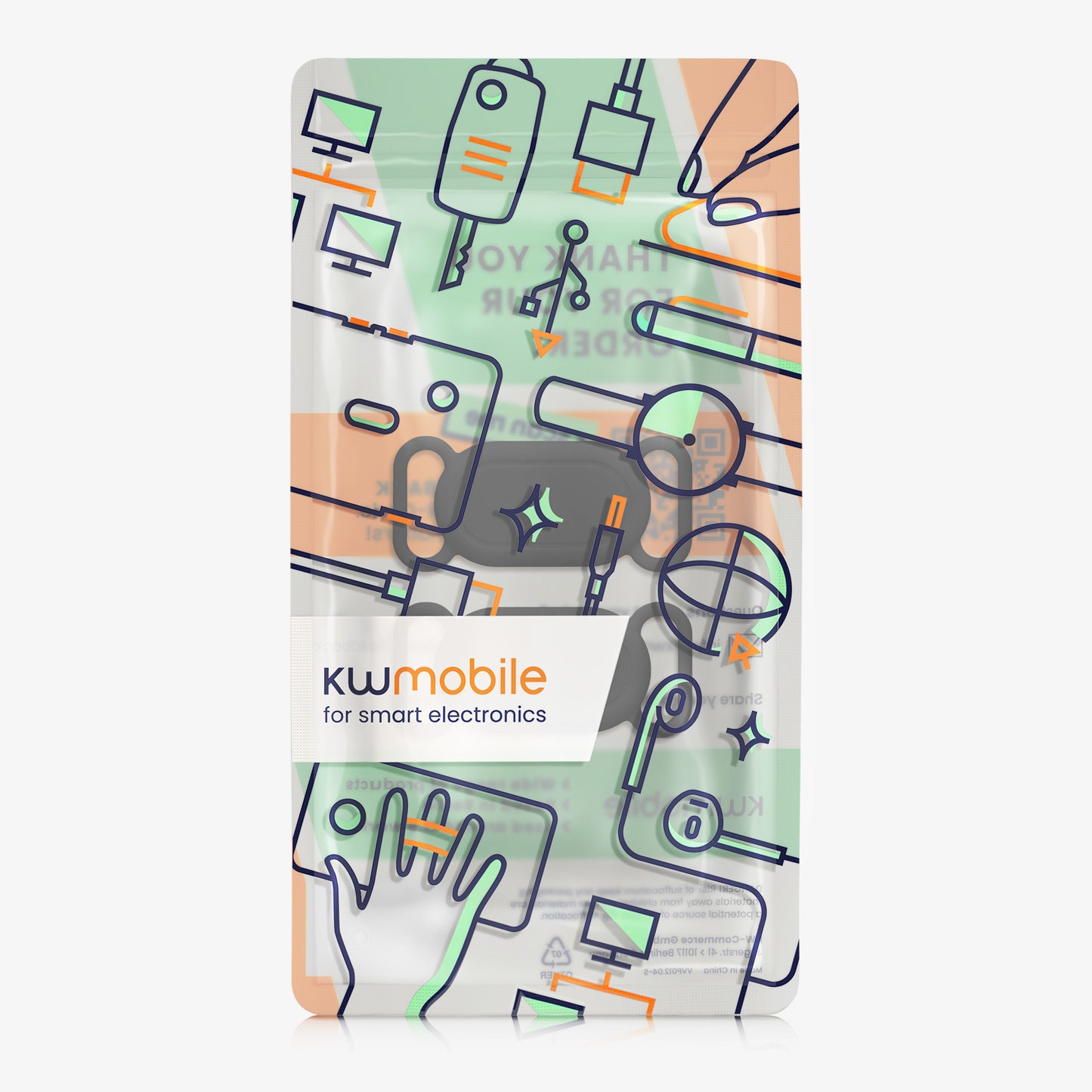 kwmobile Bluetooth Tracker Halter für Samsung Galaxy SmartTag 2 - Silikon Schutzhülle für Hunde Katzen Halsband - Smart Tag Holder für Haustiere - 1er Set Schwarz Schwarz Schwarz