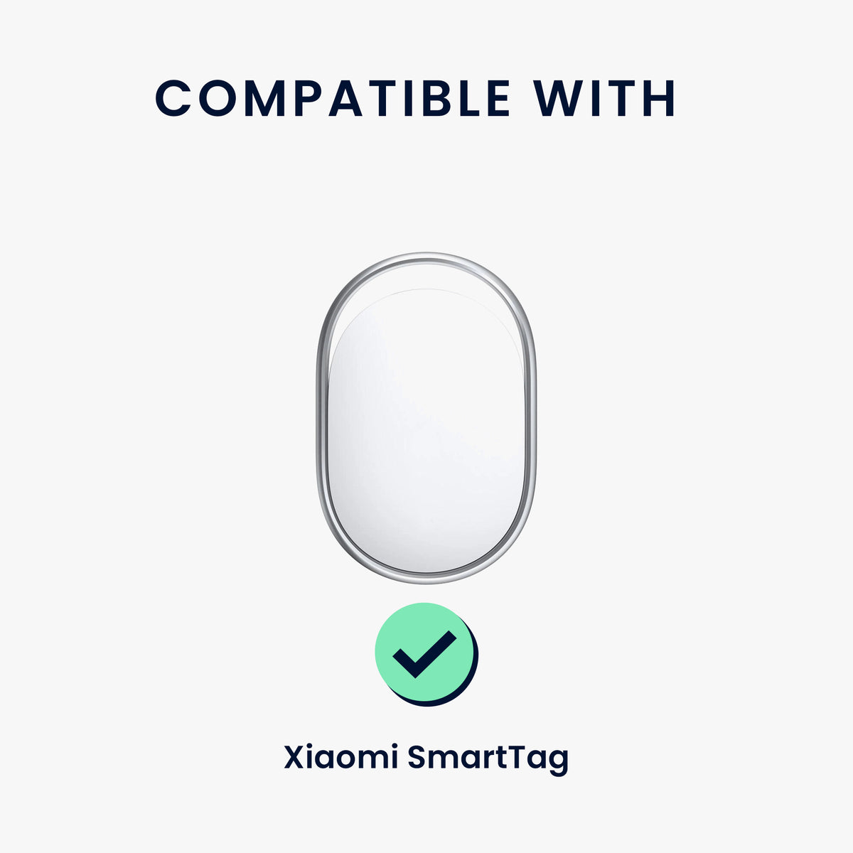 kwmobile Bluetooth Tracker Halter für Xiaomi SmartTag - Silikon Schutzhülle für Hunde Katzen Halsband - Smart Tag Holder für Haustiere - 1er Set Dunkelgrün Altrosa Dunkelgrün