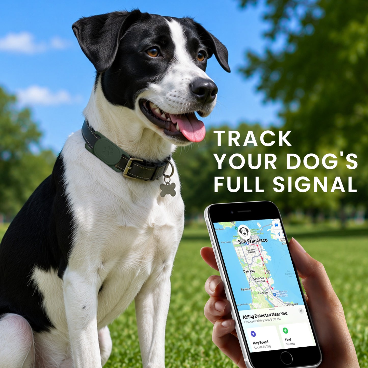 kwmobile Bluetooth Tracker Halter für Xiaomi SmartTag - Silikon Schutzhülle für Hunde Katzen Halsband - Smart Tag Holder für Haustiere - 1er Set Dunkelgrün Altrosa Dunkelgrün