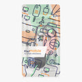 kwmobile 4x SmartTag Hülle kompatibel mit Samsung Galaxy SmartTag 2 Schlüsselanhänger - Bluetooth Tracker Zubehör Set mit Halterung für Rucksack