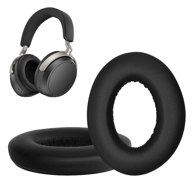 kwmobile 2x Ohr Polster für Sennheiser HDB 630 Ohrpolster - Ersatz Ohrpolster - Kopfhörer Ersatzteile - Kopfhörer Ersatzpolster für Over Ear Headphones Schwarz  
