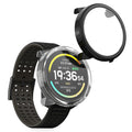 kwmobile 2x Glas Hülle für Suunto Vertical 2 Schutzhülle - Fullbody Fitnesstracker Case Set aus Glas - Schwarz Transparent Schwarz  [dsg01]