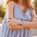 kwmobile 2x Kunststoff Hülle kompatibel mit Huawei Band 11 Schutzhülle Schutzrahmen - Glitzer Schutz Zubehör in Schwarz Transparent Schwarz  [dsg01]