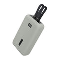 kwmobile Silikon Hülle für Anker Zolo 2000mAh 45W Max Case - Powerbank Hülle für unterwegs - Tasche für Power Bank - Grau Grau  