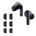 kwmobile 6x Silikonaufsätze für Xiaomi Redmi Buds 8 Lite - Ersatz Ohrstöpsel in 3 Größen - Ear Tips für In-Ear Kopfhörer - Zubehör Ersatzpolster in Schwarz Schwarz