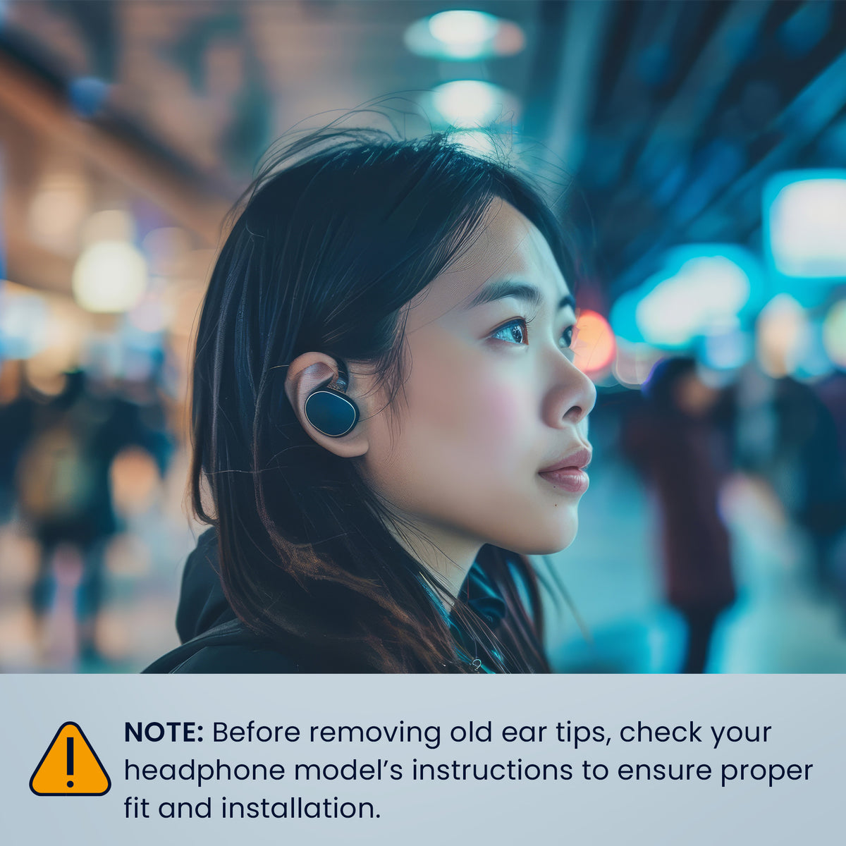 kwmobile 6x Silikonaufsätze für Xiaomi Redmi Buds 8 Lite - Ersatz Ohrstöpsel in 3 Größen - Ear Tips für In-Ear Kopfhörer - Zubehör Ersatzpolster in Weiß Weiß
