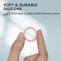 kwmobile 4x Smart Ring Protector kompatibel mit Samsung Galaxy Ring S size 5 6 7 8 9 Hülle - Weiches Silikon Case - Schutzhülle in Mehrfarbig Mehrfarbig  [dsg01]