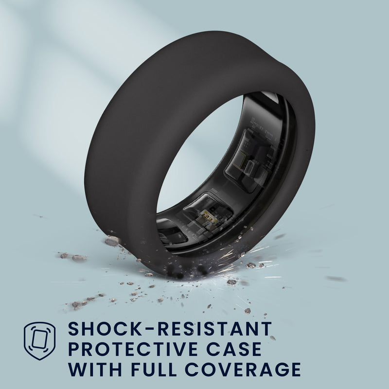 kwmobile 4x Smart Ring Protector kompatibel mit Samsung Galaxy Ring M size 10 11 12 13 Hülle - Weiches Silikon Case - Schutzhülle in Mehrfarbig Mehrfarbig  [dsg01]