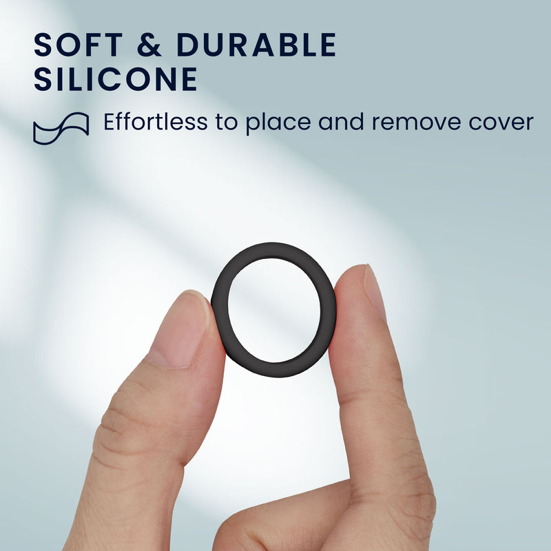 kwmobile 4x Smart Ring Protector kompatibel mit Samsung Galaxy Ring M size 10 11 12 13 Hülle - Weiches Silikon Case - Schutzhülle in Mehrfarbig Mehrfarbig  [dsg01]