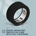 kwmobile 4x Smart Ring Protector kompatibel mit Oura Ring 4 S size 5 6 7 8 9 10 Hülle - Weiches Silikon Case - Schutzhülle in Mehrfarbig Mehrfarbig  [dsg01]