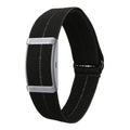 kwmobile Armband kompatibel mit COROS Heart Rate Monitor Armband - Nylon Fitnesstracker Sportarmband Band in Schwarz - Innenmaße von Schwarz