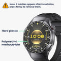 kwmobile 2x Transparente Displayschutzfolie kompatibel mit Huawei Watch GT6 Pro 46mm Folie - Schutzfolie für Fitness Tracker - robuster Displayschutz Transparent