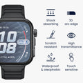 kwmobile 2x Transparente Displayschutzfolie kompatibel mit Huawei Watch FIT 5 Pro Folie - Schutzfolie für Fitness Tracker - robuster Displayschutz Transparent