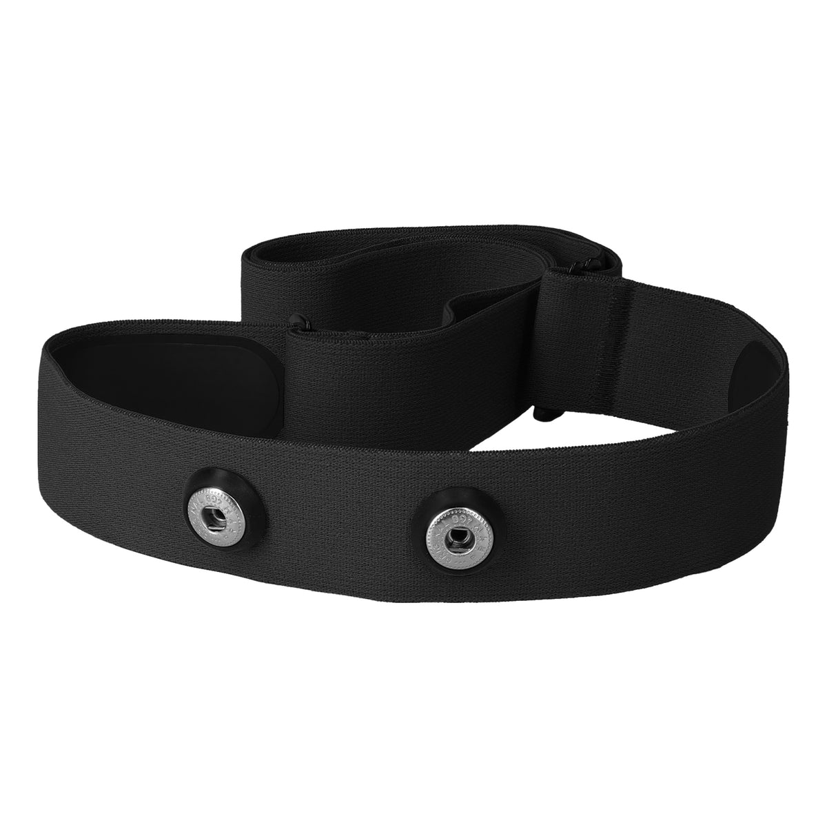 kwmobile Brust Pulsgurt für Garmin HRM / Polar H1 H10 H9 H7 / Wahoo Brustgurt Pulsmesser - Ersatz Herzfrequenzmesser Brustgurt - Pulsgurt für Brust aus Nylon - Schwarz Schwarz