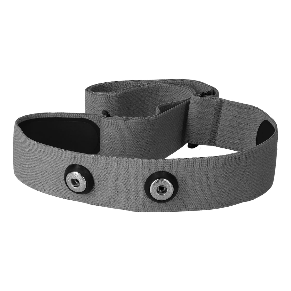 kwmobile Brust Pulsgurt für Garmin HRM / Polar H1 H10 H9 H7 / Wahoo Brustgurt Pulsmesser - Ersatz Herzfrequenzmesser Brustgurt - Pulsgurt für Brust aus Nylon - Grau Grau