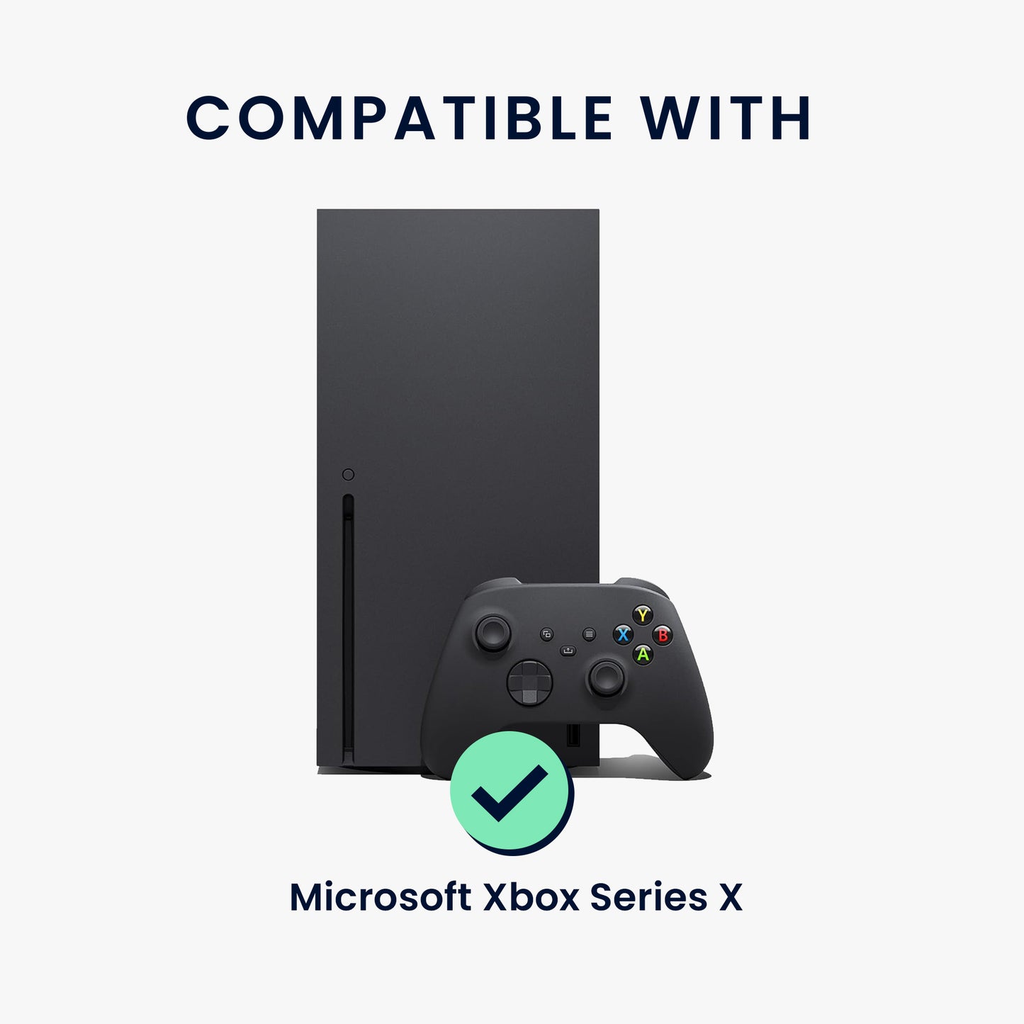 kwmobile Gaming Konsolen Cover für Microsoft Xbox Series X Abdeckung - Konsolen Staubschutz aus Polyester - flexible Konsolenhülle mit Seitentaschen - Dunkelgrau Dunkelgrau