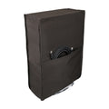 kwmobile Gaming Konsolen Cover für Sony Playstation 5 / PS5 Abdeckung - Konsolen Staubschutz aus Polyester - flexible Konsolenhülle mit Seitentaschen - Dunkelgrau Dunkelgrau
