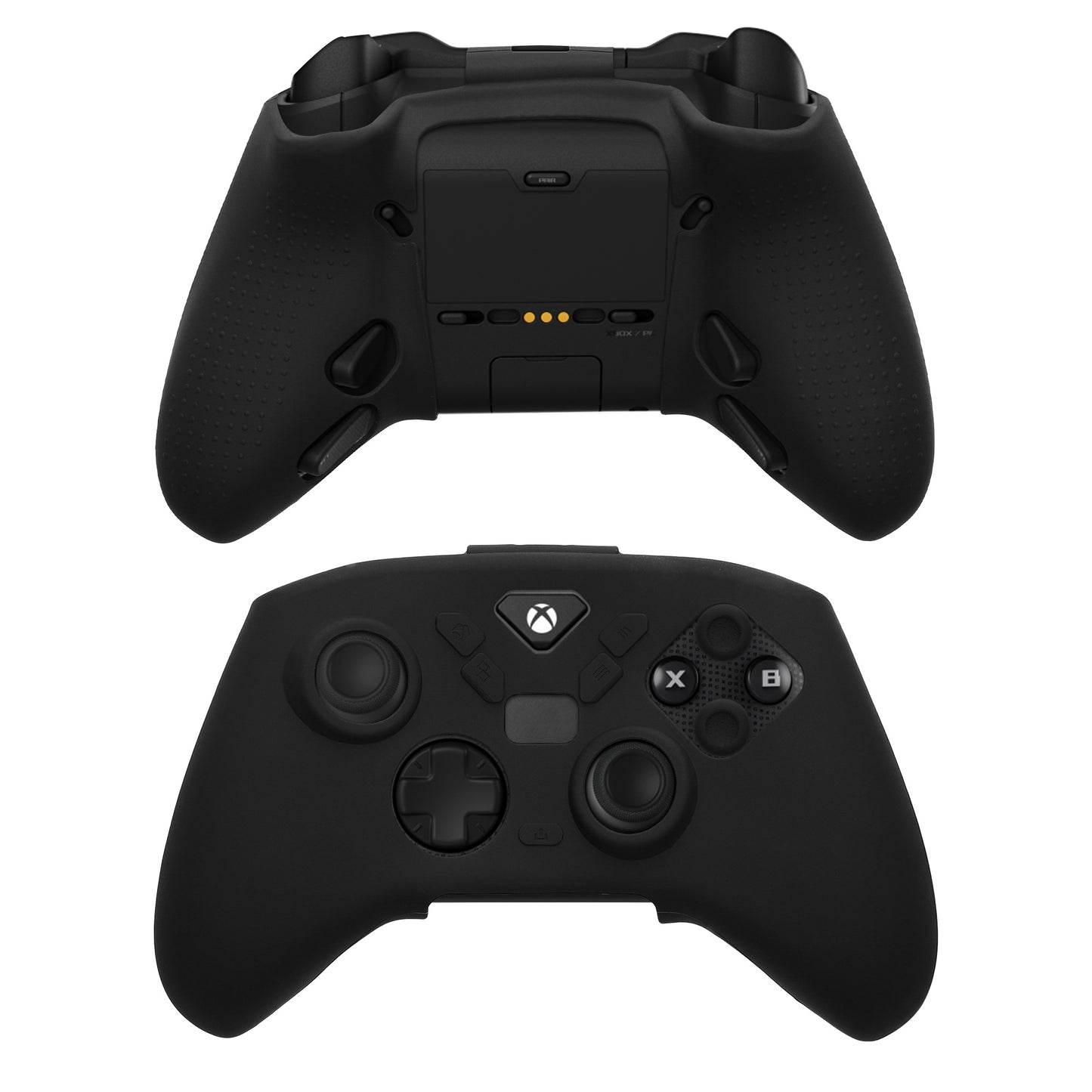 kwmobile flexibles Silikon Case kompatibel mit ASUS ROG Raikiri II Xbox Hülle - Schutzhülle für Handheld Konsole - Schwarz Schwarz