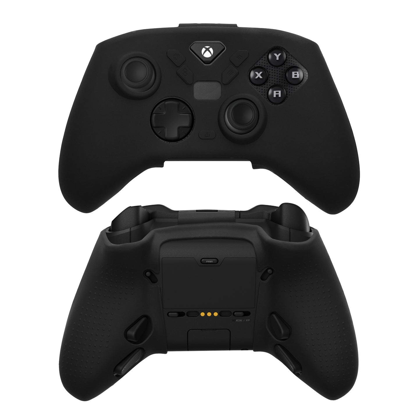 kwmobile flexibles Silikon Case kompatibel mit ASUS ROG Raikiri II Xbox Hülle - Schutzhülle für Handheld Konsole - Schwarz Schwarz