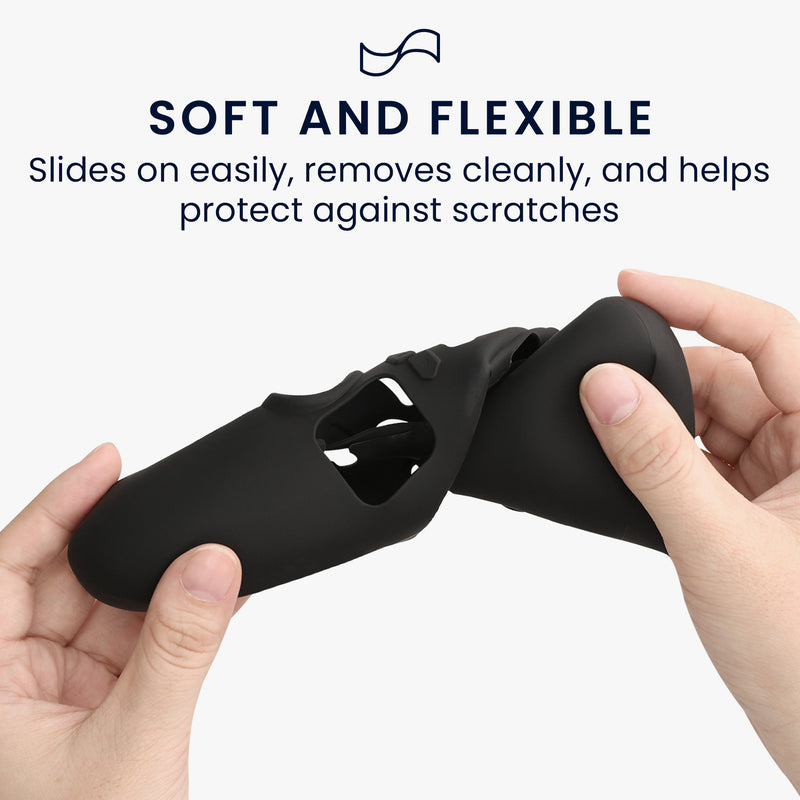 kwmobile flexibles Silikon Case kompatibel mit ASUS ROG Raikiri II Xbox Hülle - Schutzhülle für Handheld Konsole - Schwarz Schwarz