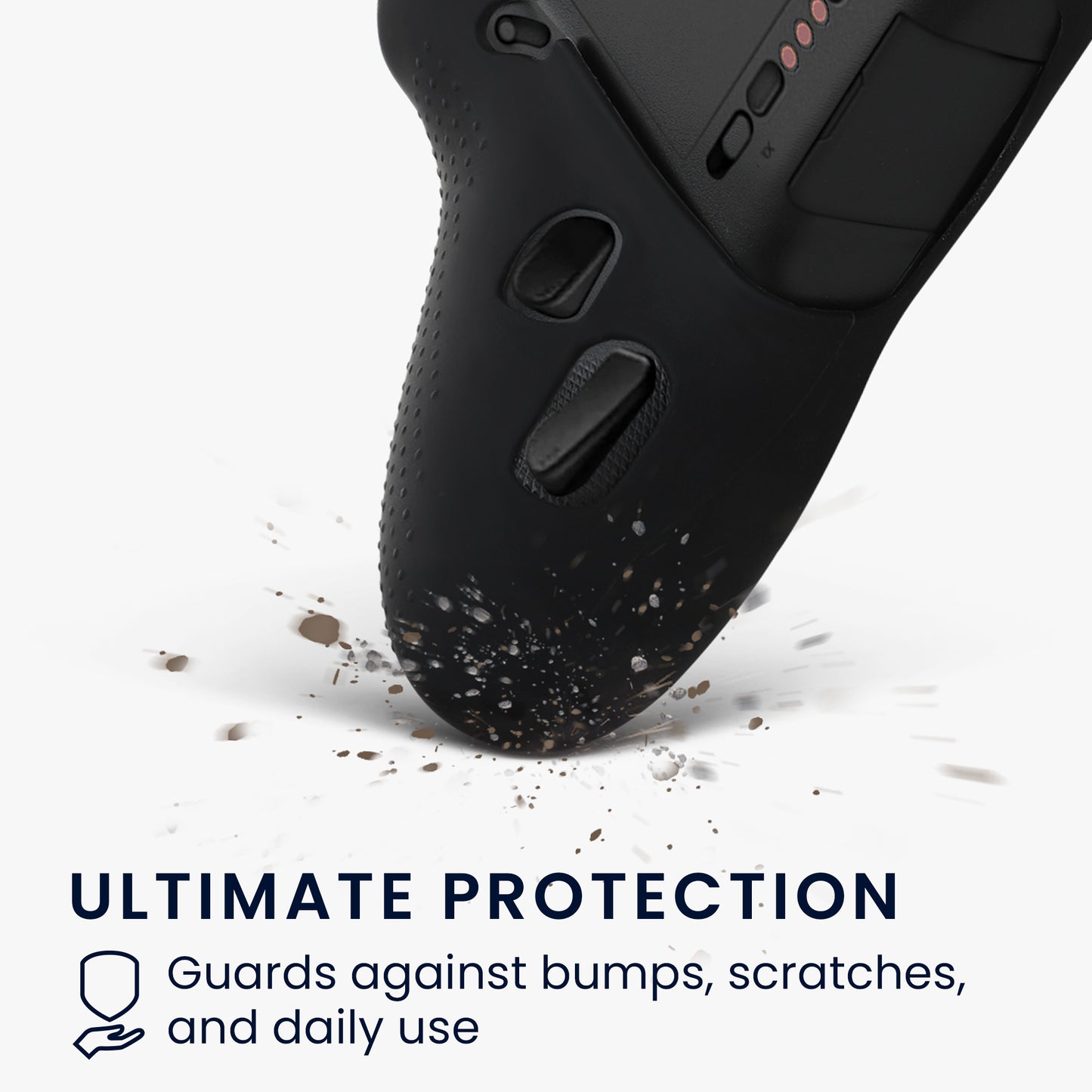 kwmobile flexibles Silikon Case kompatibel mit ASUS ROG Raikiri II Xbox Hülle - Schutzhülle für Handheld Konsole - Schwarz Schwarz