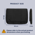 kwmobile Laptoptasche 14 Zoll Notebook - Schwarz