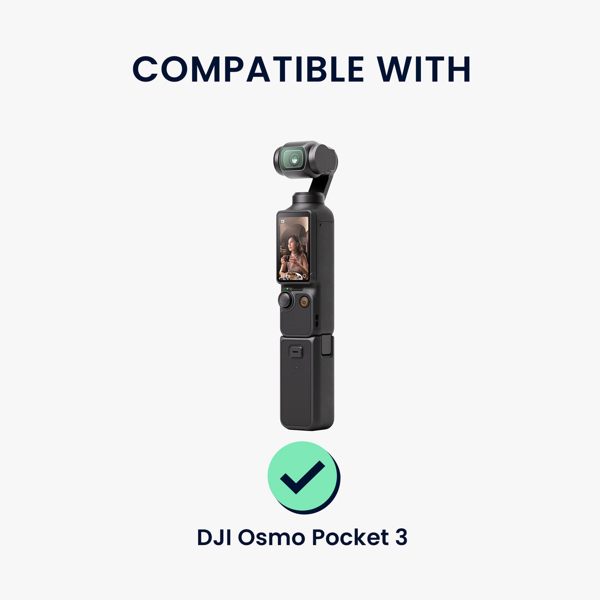 kwmobile Silikonhülle für DJI Osmo Pocket 3 Hülle - rutschfestes Cover aus Silikon für Action Cam - Grau Grau