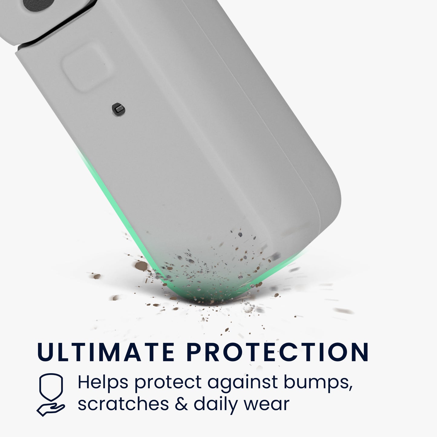 kwmobile Silikonhülle für DJI Osmo Pocket 3 Hülle - rutschfestes Cover aus Silikon für Action Cam - Grau Grau