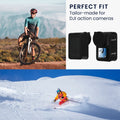 kwmobile Silikonhülle für DJI Action 4 Hülle - rutschfestes Cover aus Silikon für Action Cam - Schwarz Schwarz