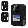 kwmobile Silikonhülle für DJI Osmo 360 Hülle - rutschfestes Cover aus Silikon für Action Cam - Schwarz Schwarz