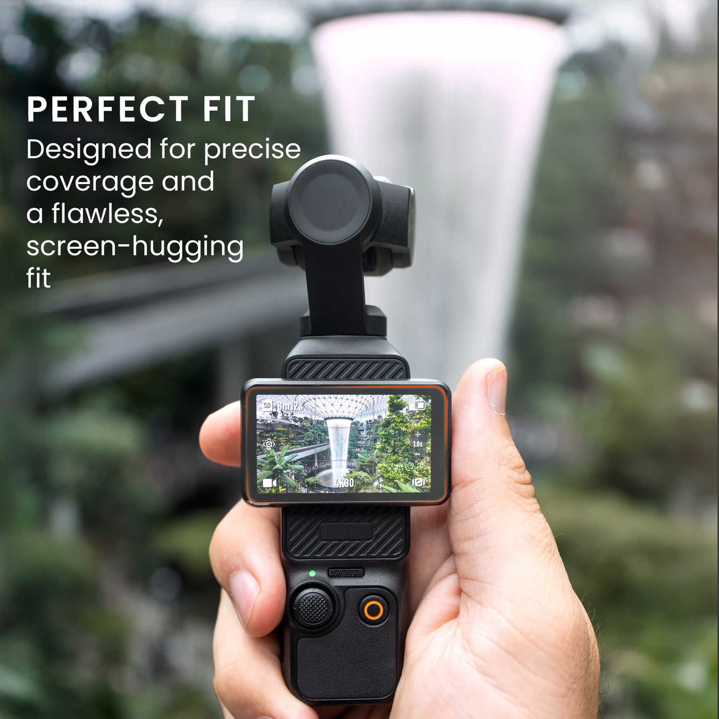 kwmobile 2x Kamera Displayschutz für DJI Osmo Pocket 4 / Pocket 3 Folie - 9H Härtegrad für Action Cam & Kompaktkamera - Schutzfolie für Display und Linse - Objektivschutz Transparent