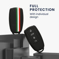 kwmobile Schlüsselhülle Chery Omoda C5 Jaecoo 7 - Grün