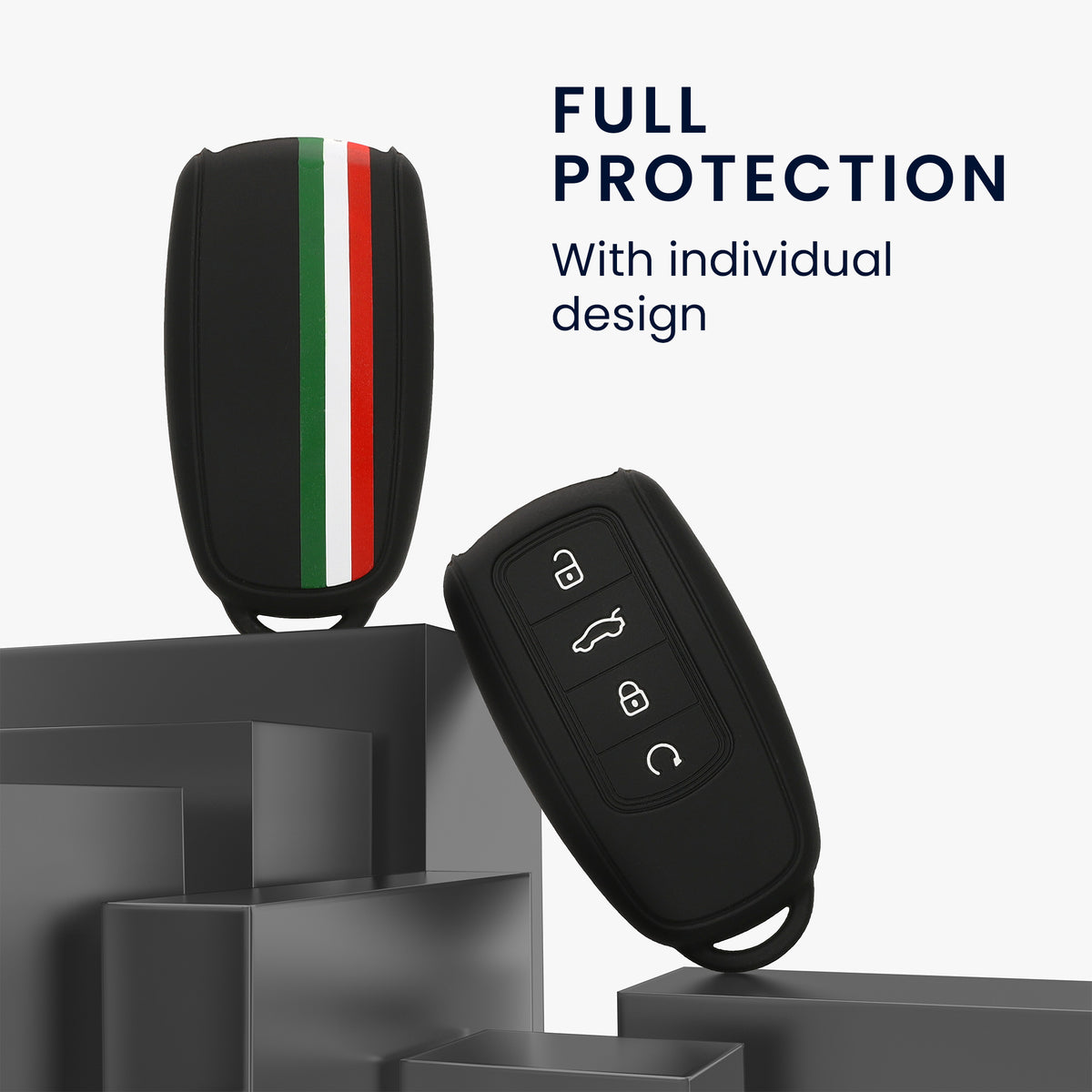 kwmobile Schlüsselhülle Chery Omoda C5 Jaecoo 7 - Grün