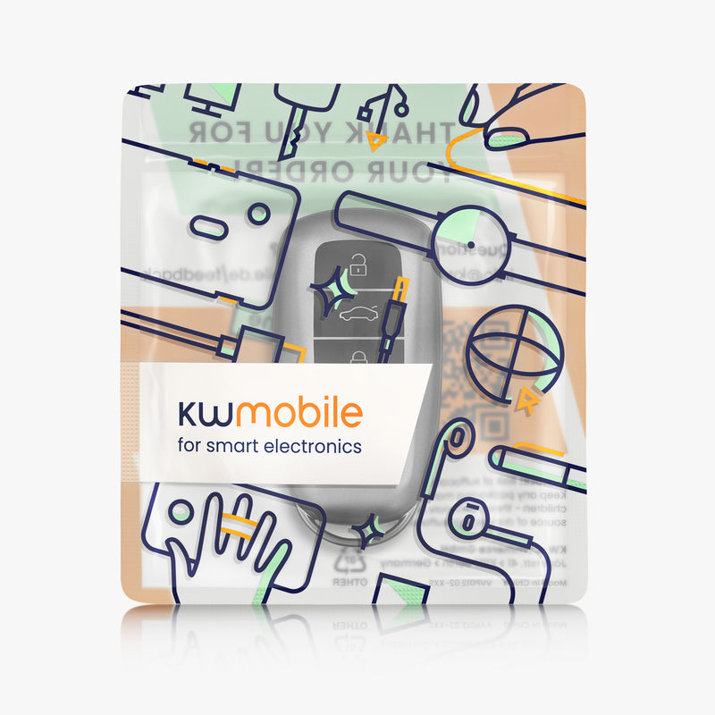 kwmobile Schlüsselhülle für Chery Omoda C5 / Jaecoo 7 / Tiggo 7 Pro 8 Pro / Arrizo 5 Hülle - Autoschlüssel Schlüssel Hülle aus TPU Silikon - Schlüsselschutz Gehäuse in Schwarz matt Schwarz Schwarz matt
