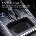 kwmobile Autoschlüssel Hülle kompatibel mit Mazda 3-Tasten CX30 CX50 CX60 CX90 MX-30 Hülle - TPU Schlüsselhülle - Schlüssel Cover in Schwarz - Mit Schlüsselring Schwarz