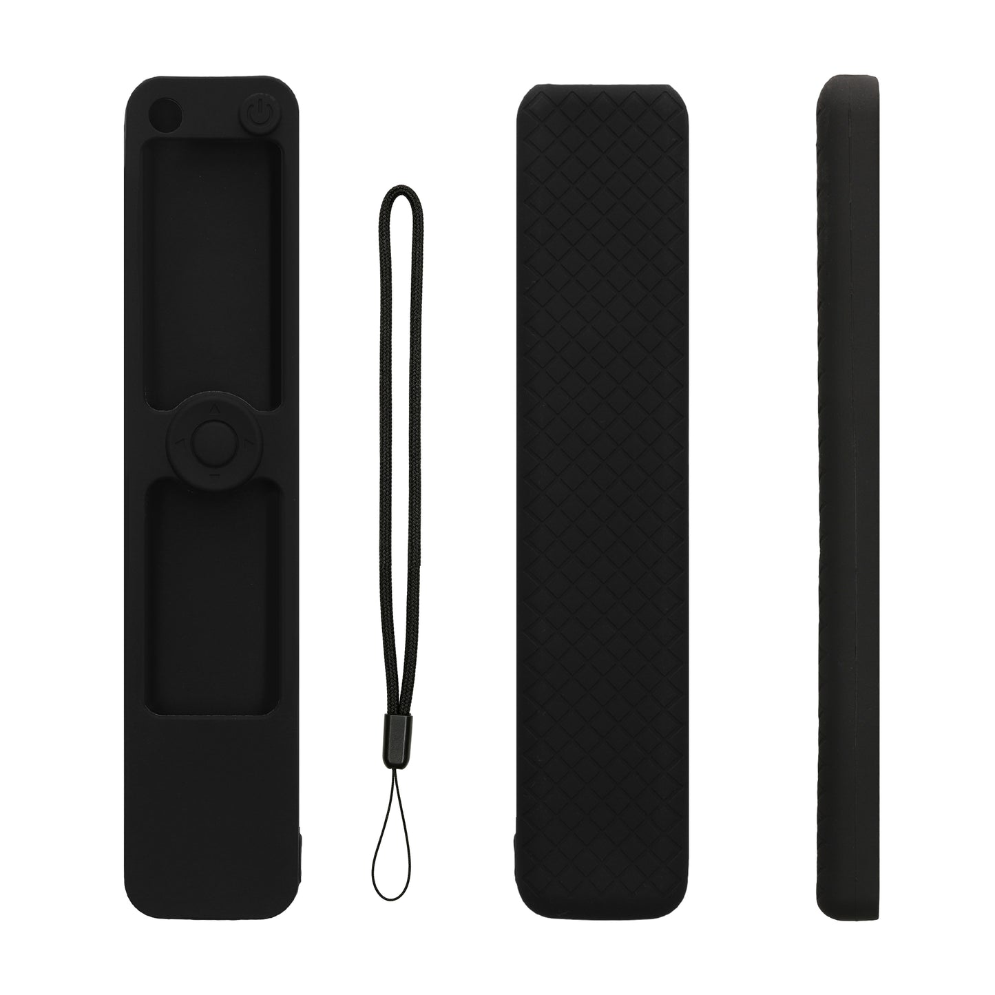 kwmobile Hülle Fernbedienung kompatibel mit Sony RMF TX520U / TX520P / TX600C / TX600U / TX621P / TX621E Hülle - Silikon Case für TV Zubehör in Schwarz Schwarz