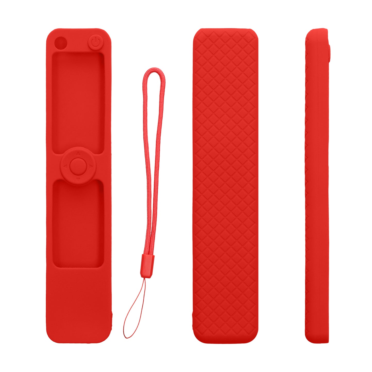 kwmobile Hülle Fernbedienung kompatibel mit Sony RMF TX520U / TX520P / TX600C / TX600U / TX621P / TX621E Hülle - Silikon Case für TV Zubehör in Rot Rot