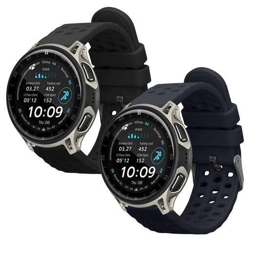 2x Silicone Replacement Strap for Amazfit Cheetah 2 Pro