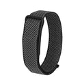 kwmobile Armband kompatibel mit Google Fitbit Air - Nylon Fitnesstracker Sportarmband Band in Schwarz - Innenmaße von Schwarz