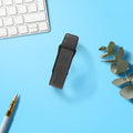 kwmobile Armband kompatibel mit Google Fitbit Air - Nylon Fitnesstracker Sportarmband Band in Schwarz - Innenmaße von Schwarz