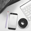kwmobile Schutzhülle kompatibel mit Apple Pencil Pro / Pencil 2 - Hülle Stift Silikon Case - Schutz Abdeckung Ladeanschluss - Grape Grape