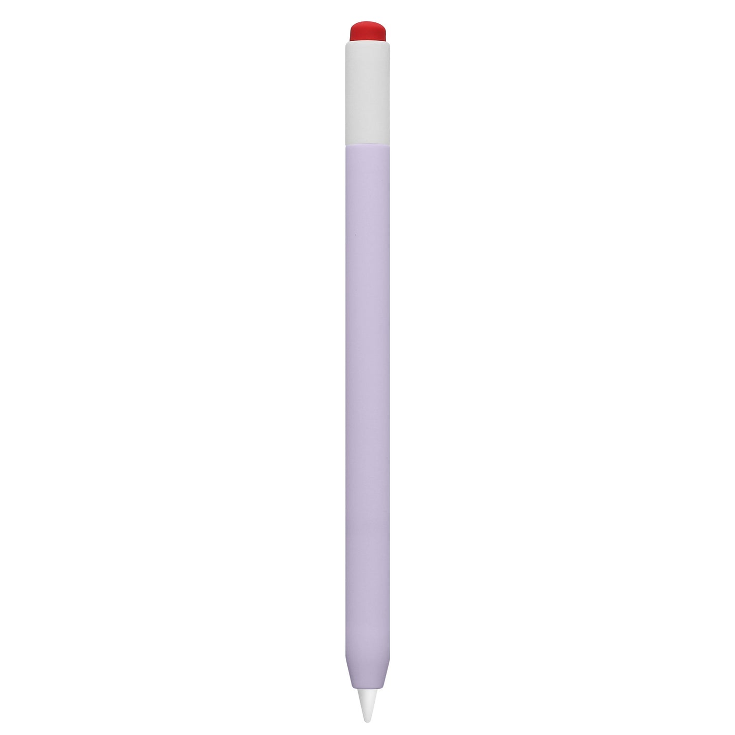 kwmobile Schutzhülle kompatibel mit Apple Pencil Pro / Pencil 2 - Hülle Stift Silikon Case - Schutz Abdeckung Ladeanschluss - Grape Grape