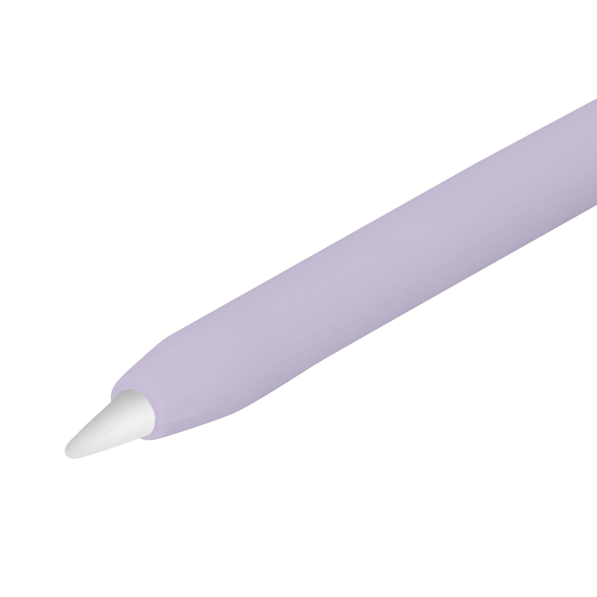 kwmobile Schutzhülle kompatibel mit Apple Pencil Pro / Pencil 2 - Hülle Stift Silikon Case - Schutz Abdeckung Ladeanschluss - Grape Grape