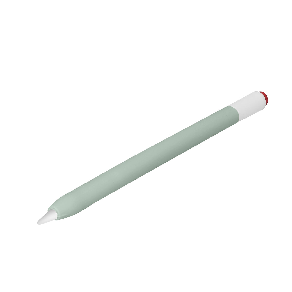 kwmobile Schutzhülle kompatibel mit Apple Pencil Pro / Pencil 2 - Hülle Stift Silikon Case - Schutz Abdeckung Ladeanschluss - Pastellgrün Pastellgrün