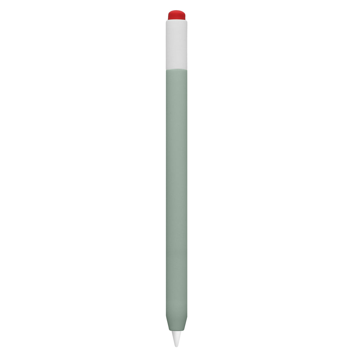kwmobile Schutzhülle kompatibel mit Apple Pencil Pro / Pencil 2 - Hülle Stift Silikon Case - Schutz Abdeckung Ladeanschluss - Pastellgrün Pastellgrün