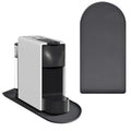 kwmobile Silikon Kaffeematte für Nespresso Krups Essenza Mini/DeLonghi/Ninja/Gevi/Keurig – Silikon-Unterlage für Kaffeemaschine und Siebträger – Barista Matte – Grau Grau